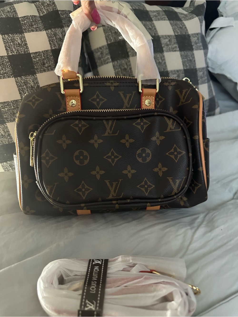 Women's Speedy Crossbody Bag. Inspired not authentic - Picture 2 of 8